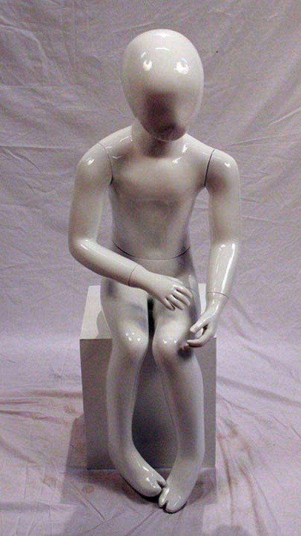 Unisex Kid Sitting Mannequin - Las Vegas Mannequins