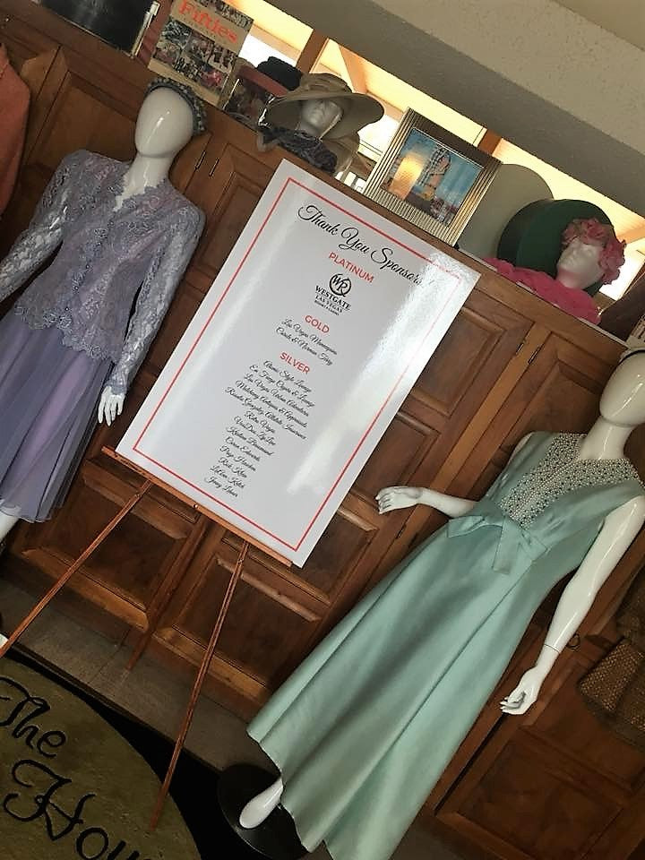 PASSION FOR VINTAGE FASHION EVENT SPONSORING LAS VEGAS JUNIOR LEAGUE