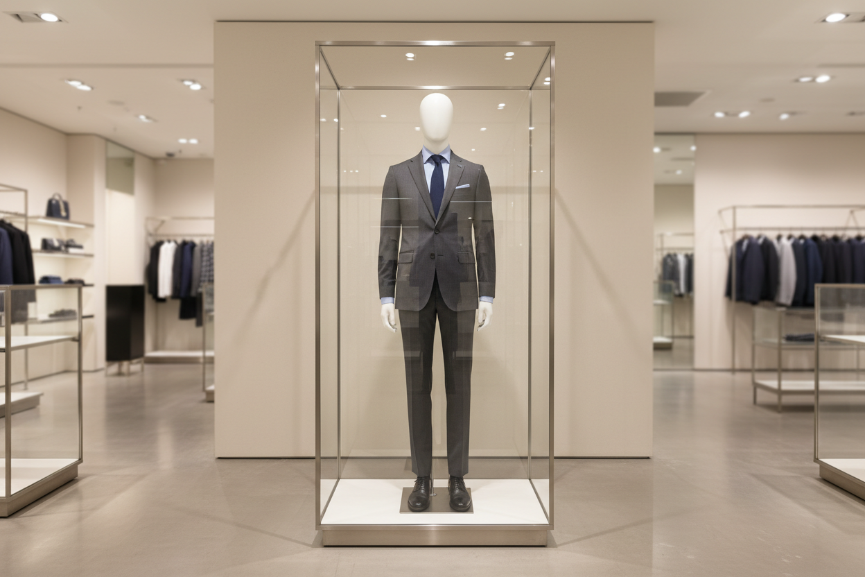Mannequin Display cases