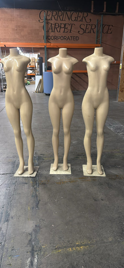 Used Brazilian style mannequins
