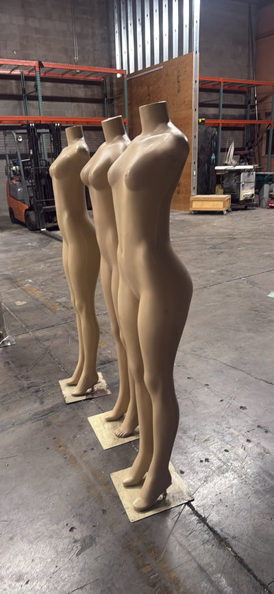 Used Brazilian style mannequins