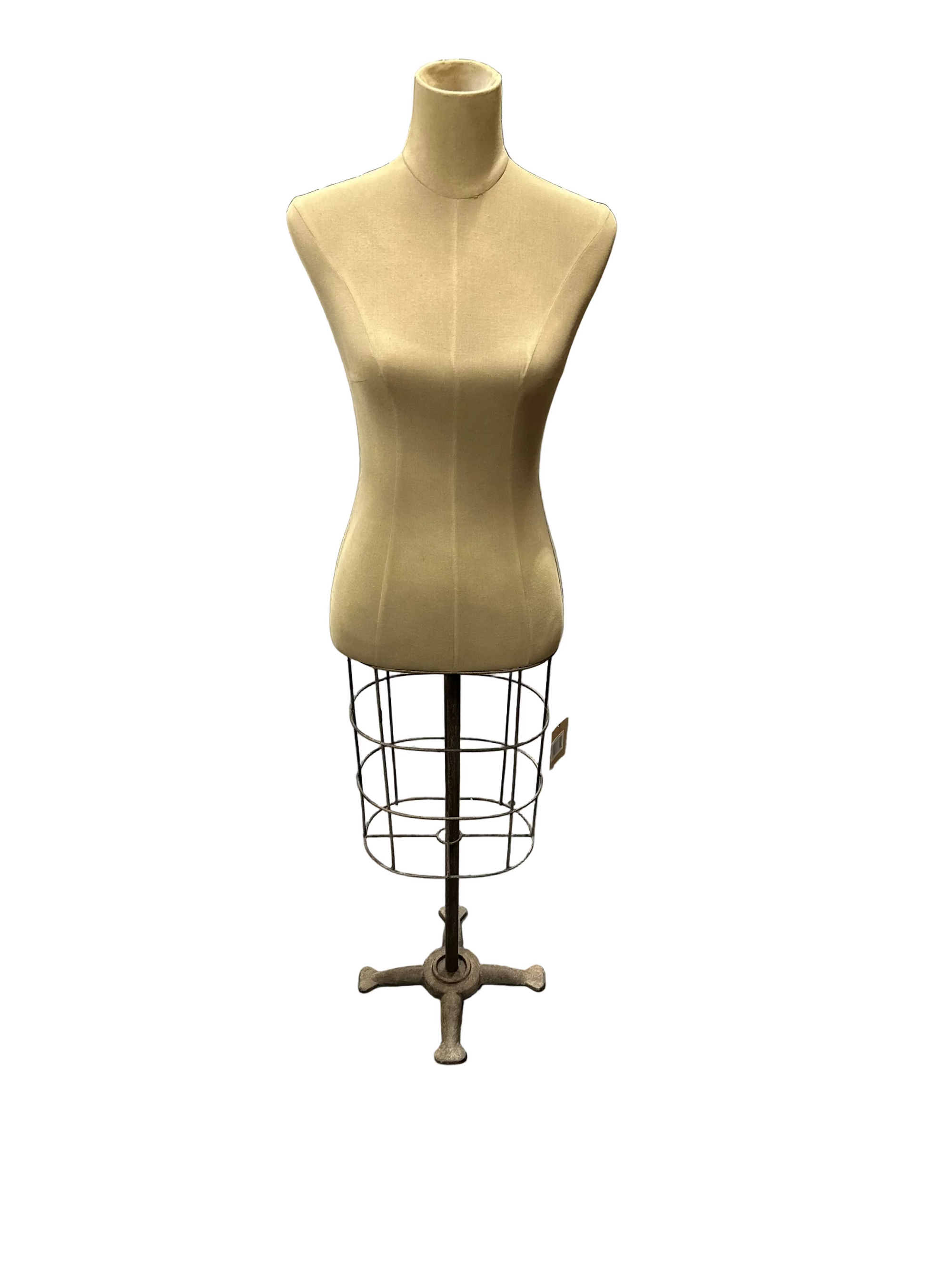 Female Dress Form with cage bottom