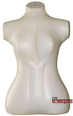 Female Inflatable Plus Size Torso - Las Vegas Mannequins