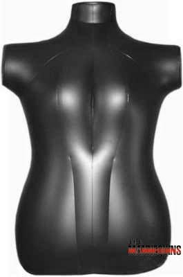 Female Inflatable Plus Size Torso - Las Vegas Mannequins