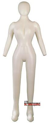 Female Inflatable Full Size Mannequin - Las Vegas Mannequins