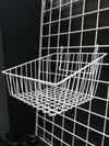 Sloped Front Basket - Grid Wall - Las Vegas Mannequins