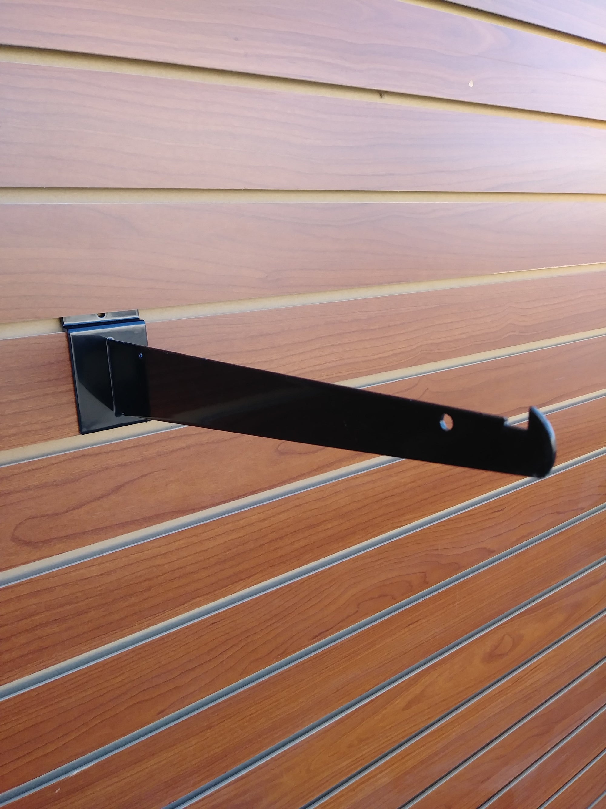 12" Knife Shelf Bracket - Slat Wall - Las Vegas Mannequins