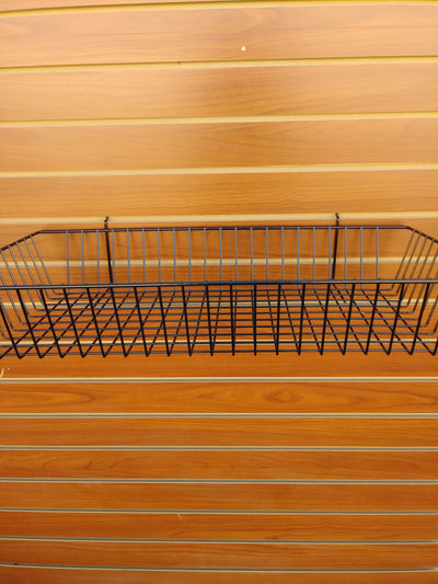 Long Shallow Basket - Slat Wall - Las Vegas Mannequins