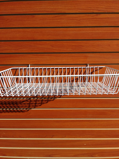 Long Shallow Basket - Slat Wall - Las Vegas Mannequins