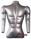 Male Inflatable Torso with Arms - Las Vegas Mannequins