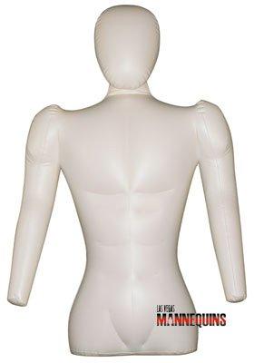 Male Inflatable Torso with Arms/Head - Las Vegas Mannequins