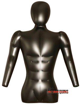 Male Inflatable Torso with Arms/Head - Las Vegas Mannequins