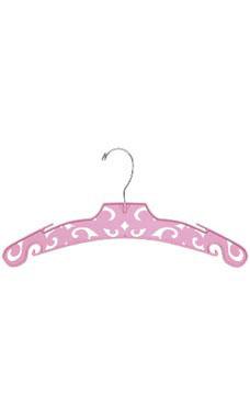 Boutique Pink Carved Plastic Dress Hangers - Las Vegas Mannequins
