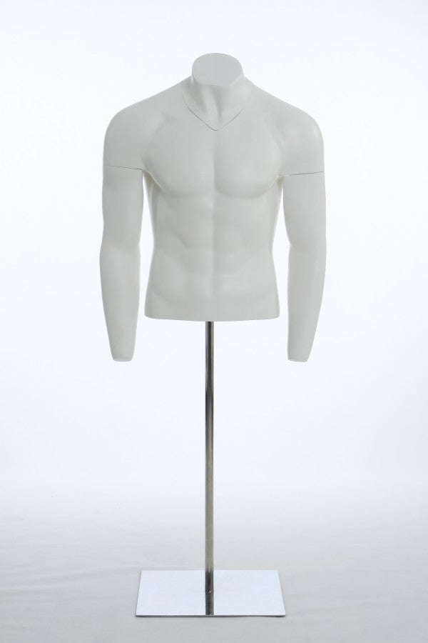 Male Ghost Torso Mannequin - Las Vegas Mannequins