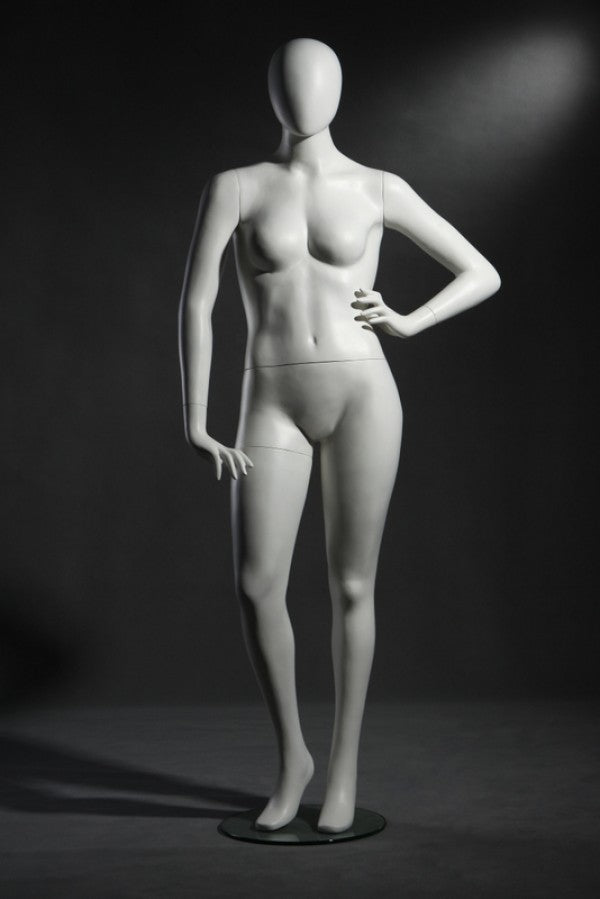 Female Plus Size Faceless Mannequin - Las Vegas Mannequins