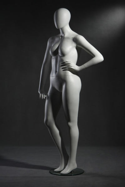 Female Plus Size Faceless Mannequin - Las Vegas Mannequins