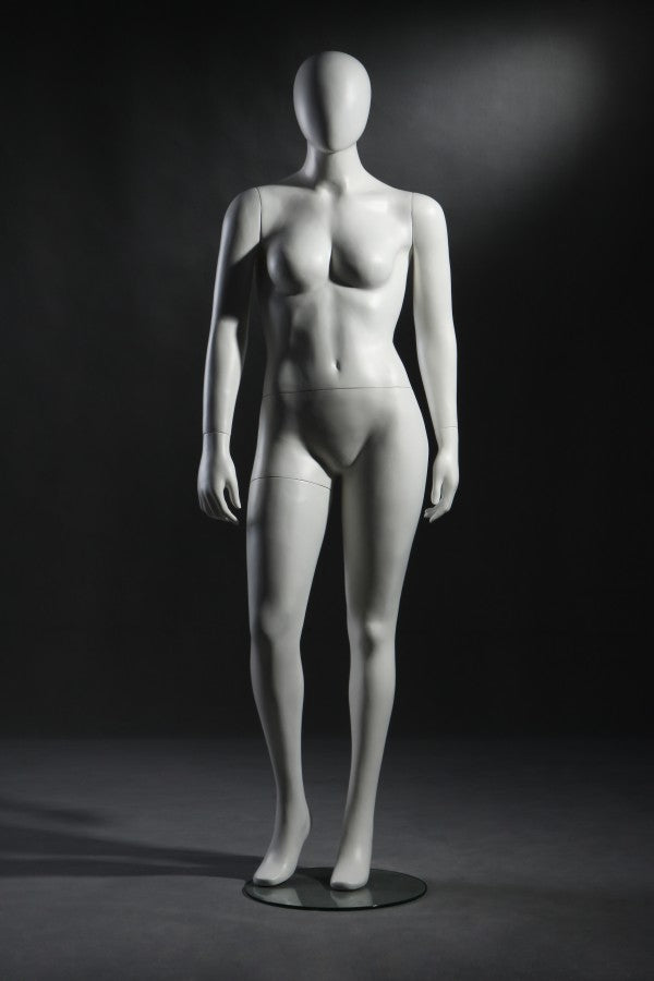 Female Plus Size Faceless Mannequin - Las Vegas Mannequins