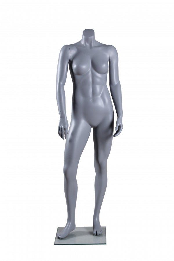 Female Athletic Headless Mannequin - Las Vegas Mannequins
