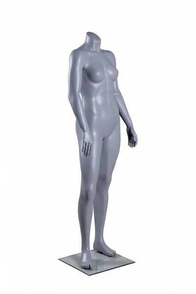 Plus-Size African American Headless Full-Body Mannequin