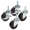 2" Industrial Rubber Casters - Set of 4 - Las Vegas Mannequins