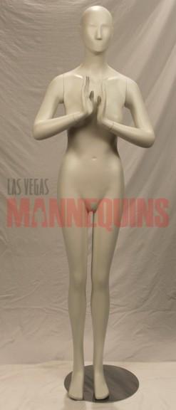 Female Yoga Mannequin - Prayer pose - Las Vegas Mannequins