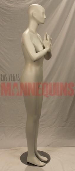 Female Yoga Mannequin - Prayer pose - Las Vegas Mannequins