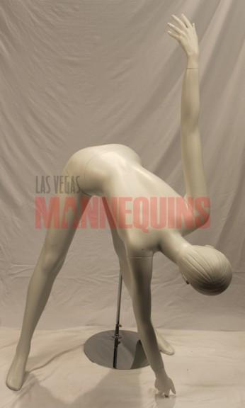 Female Yoga Mannequin - Triangle pose - Las Vegas Mannequins