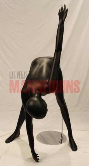 Female Yoga Mannequin - Triangle pose - Las Vegas Mannequins