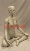 Female Yoga Mannequin - Lotus pose - Las Vegas Mannequins