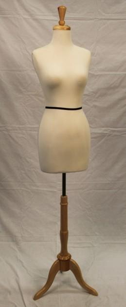 Female Dress Form, creme - Las Vegas Mannequins