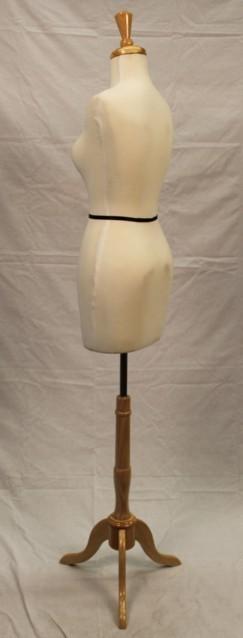 Female Dress Form, creme - Las Vegas Mannequins