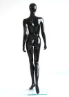 Rental Female Glossy Black w/ Head - Las Vegas Mannequins