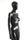 Rental Female Glossy Black w/ Head - Las Vegas Mannequins