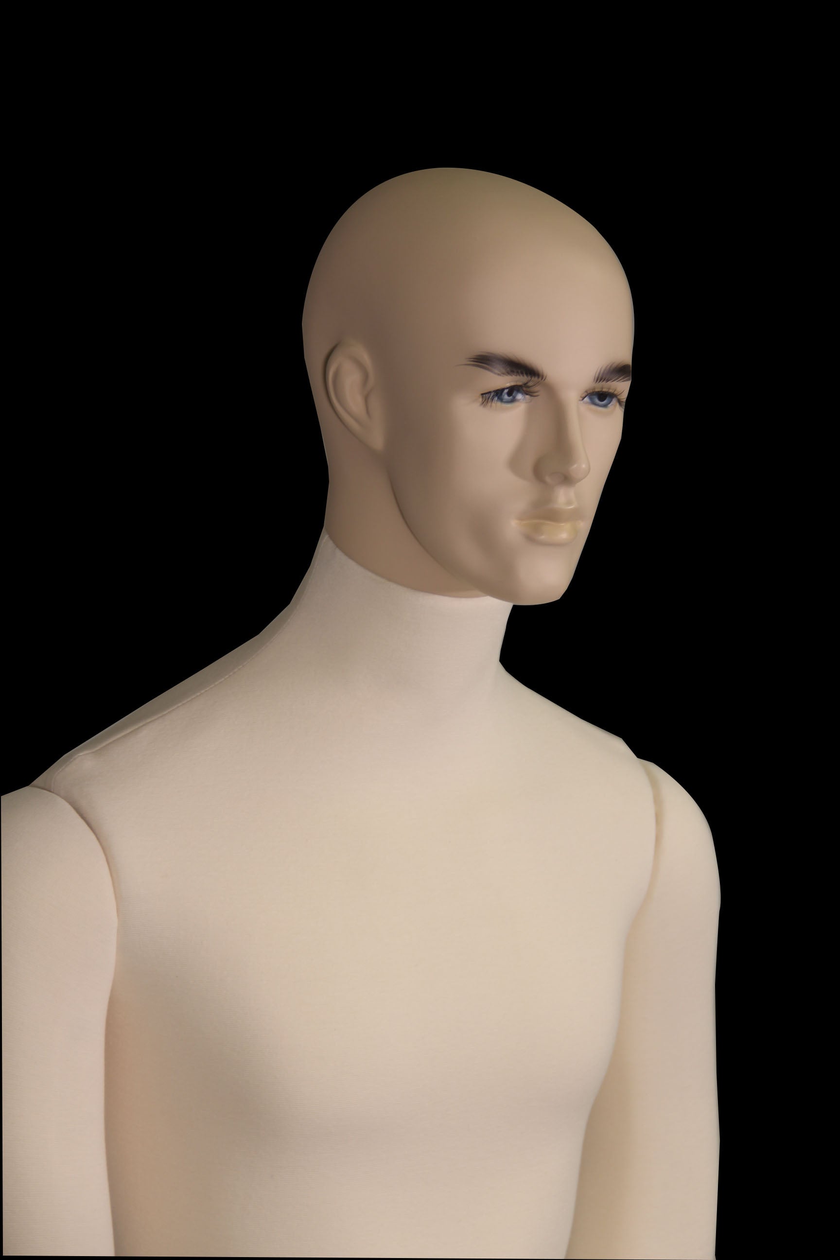 Bendable Male Mannequin w/ Realistic Head - Las Vegas Mannequins