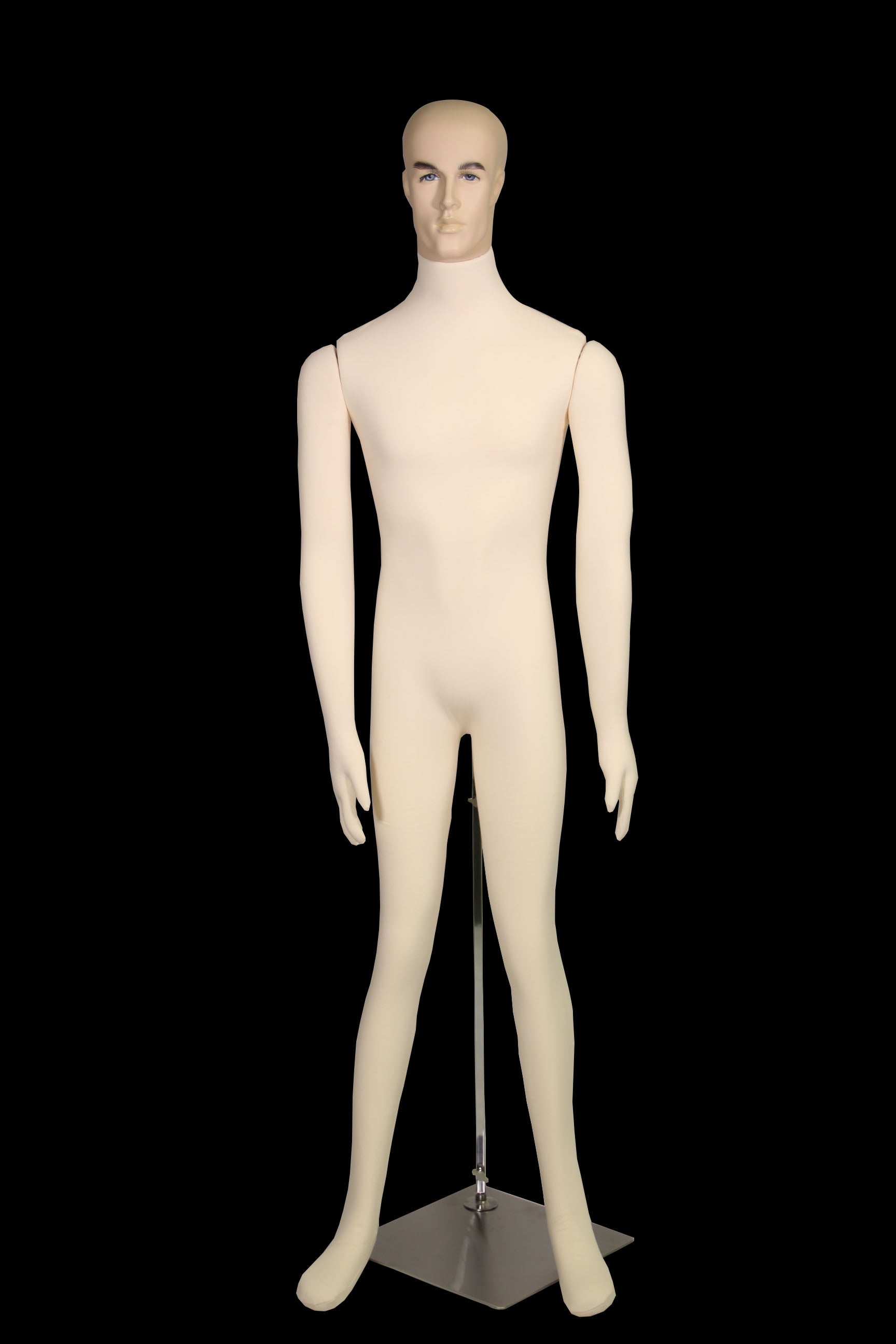 Bendable Male Mannequin w/ Realistic Head