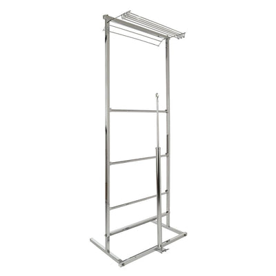 3 Roll Polyethylene Horizontal Dispensing Rack - Square Tubing - Las Vegas Mannequins