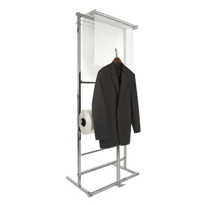3 Roll Polyethylene Horizontal Dispensing Rack - Square Tubing - Las Vegas Mannequins