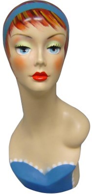 Female Head Mannequin - Las Vegas Mannequins