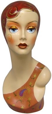 Female Head Mannequin - Las Vegas Mannequins