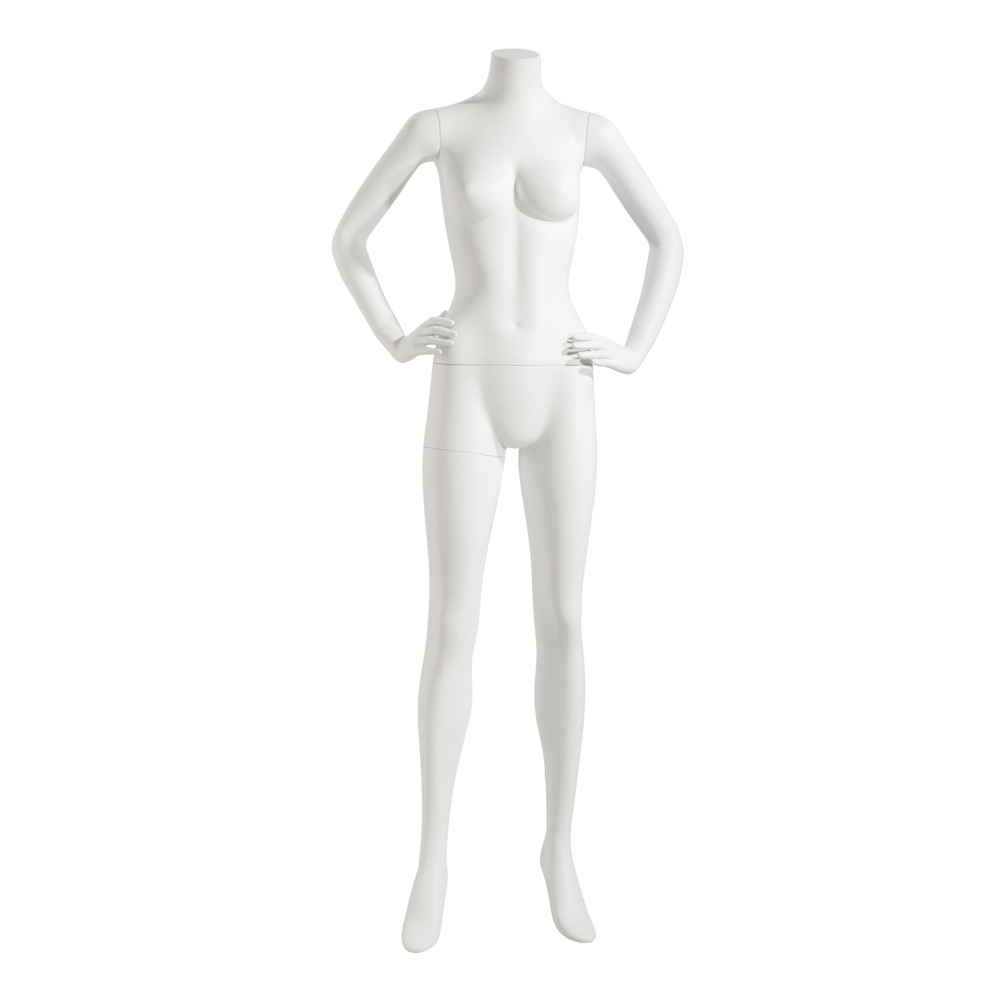 Female Mannequin - Headless, Hands on Hips - Las Vegas Mannequins