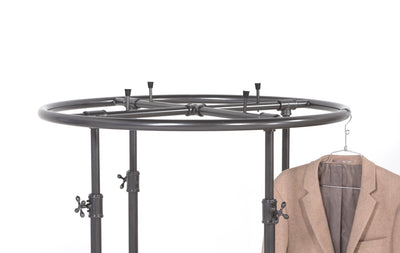 Pipeline 36" dia. Round Rack - Las Vegas Mannequins