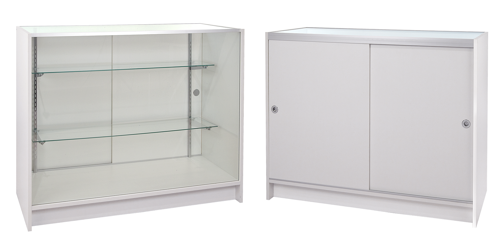 Rental Full Vision Display Case - Las Vegas Mannequins