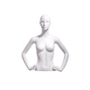 Female bust. abstract head, hands on hips - Las Vegas Mannequins