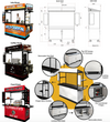 Retail Kiosks and Carts - Las Vegas Mannequins
