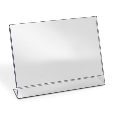 Acrylic Slantback Sign Holder