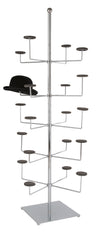 Stationary Hat/ Cap Rack - Las Vegas Mannequins