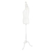 Female Mannequin Torso Dress Form w/ Tripod Stand White Foam - Las Vegas Mannequins