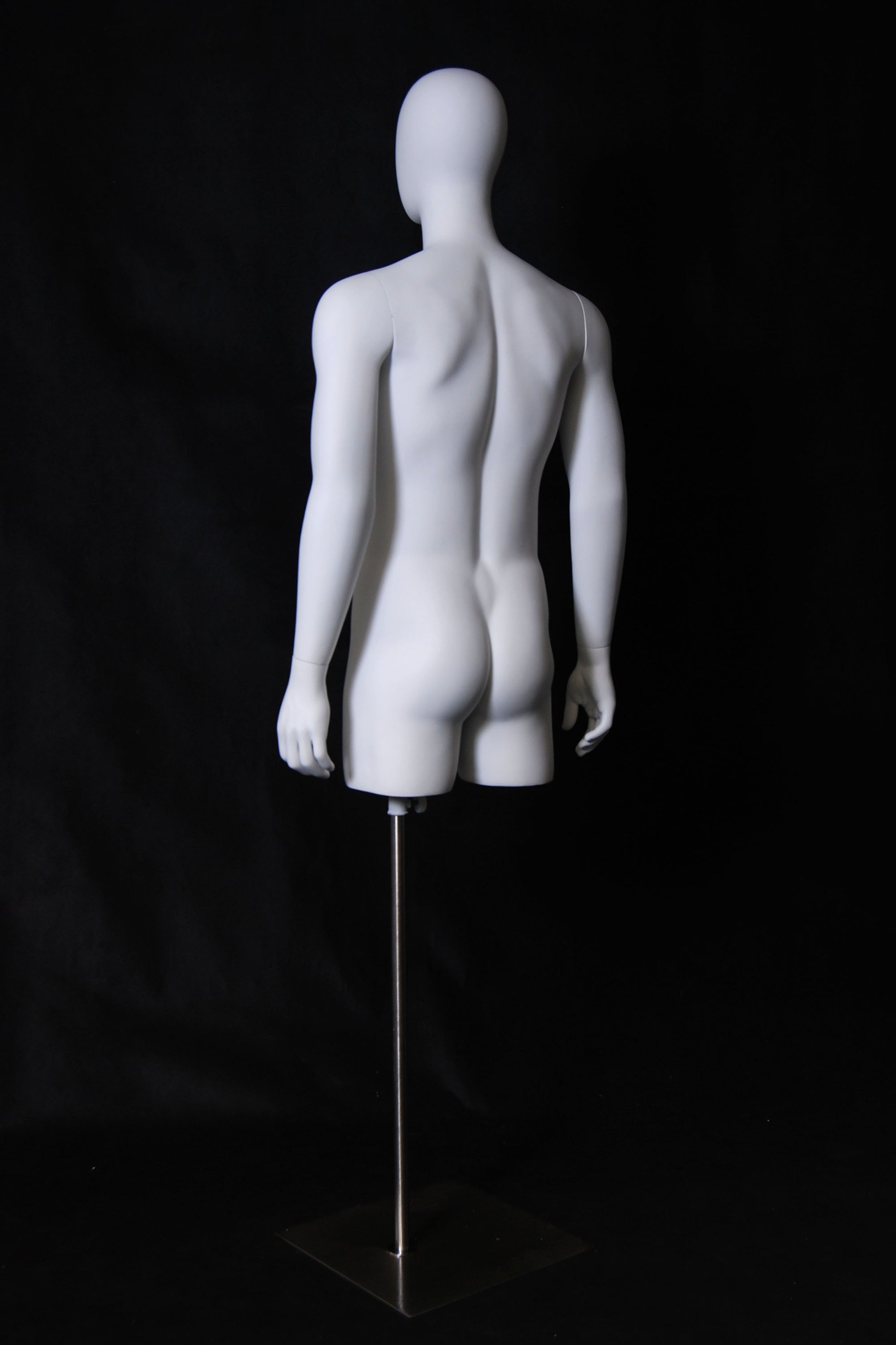 Male 3/4 Torso W/Head - Las Vegas Mannequins