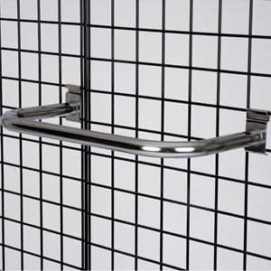 "U" Shaped Hangrail - Grid Wall - Las Vegas Mannequins