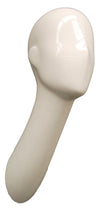 Abstract Male Head Mannequin White - Las Vegas Mannequins